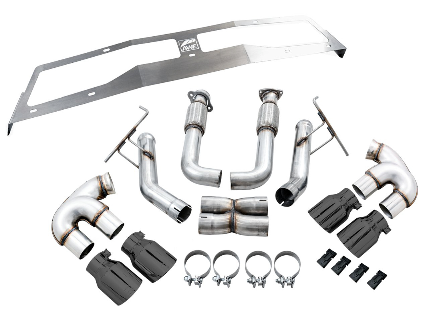 20-26 Chevrolet Corvette (Convertible/Coupe - 6.2 - AWD/RWD) Exhaust System Kit - Image 5