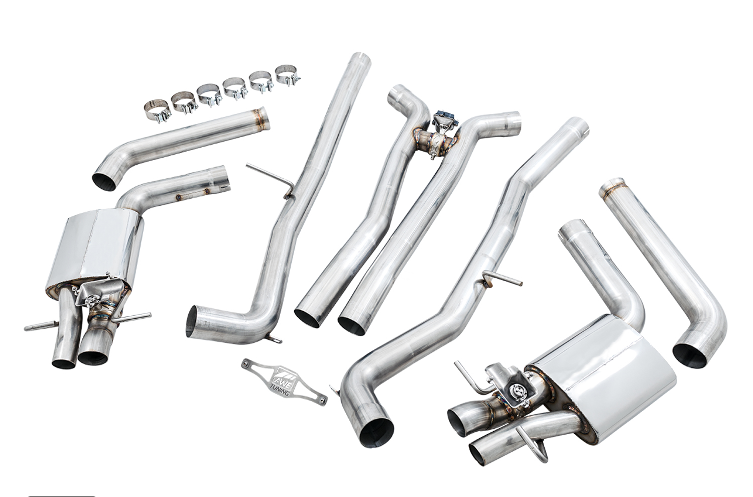 Mercedes-Benz (4.0) Exhaust System Kit - Image 3