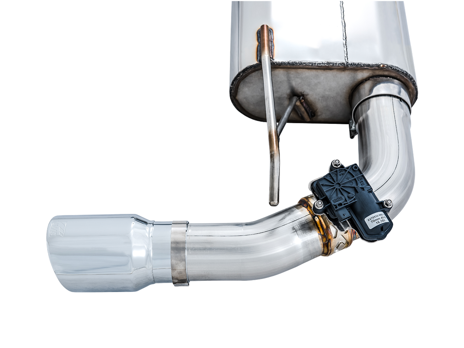 16-18 Ford Focus RS (Hatchback - 2.3 - AWD) Exhaust System Kit - Image 3