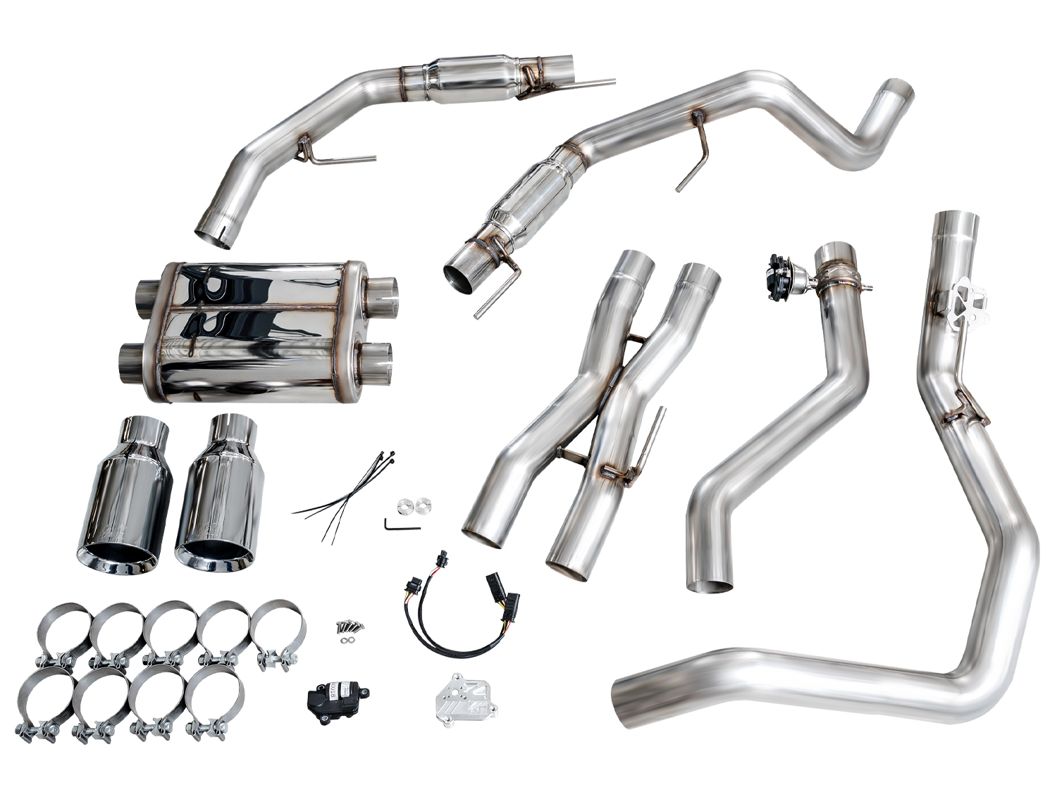 21-26 Ford F-150 Raptor Exhaust System Kit - Image 5