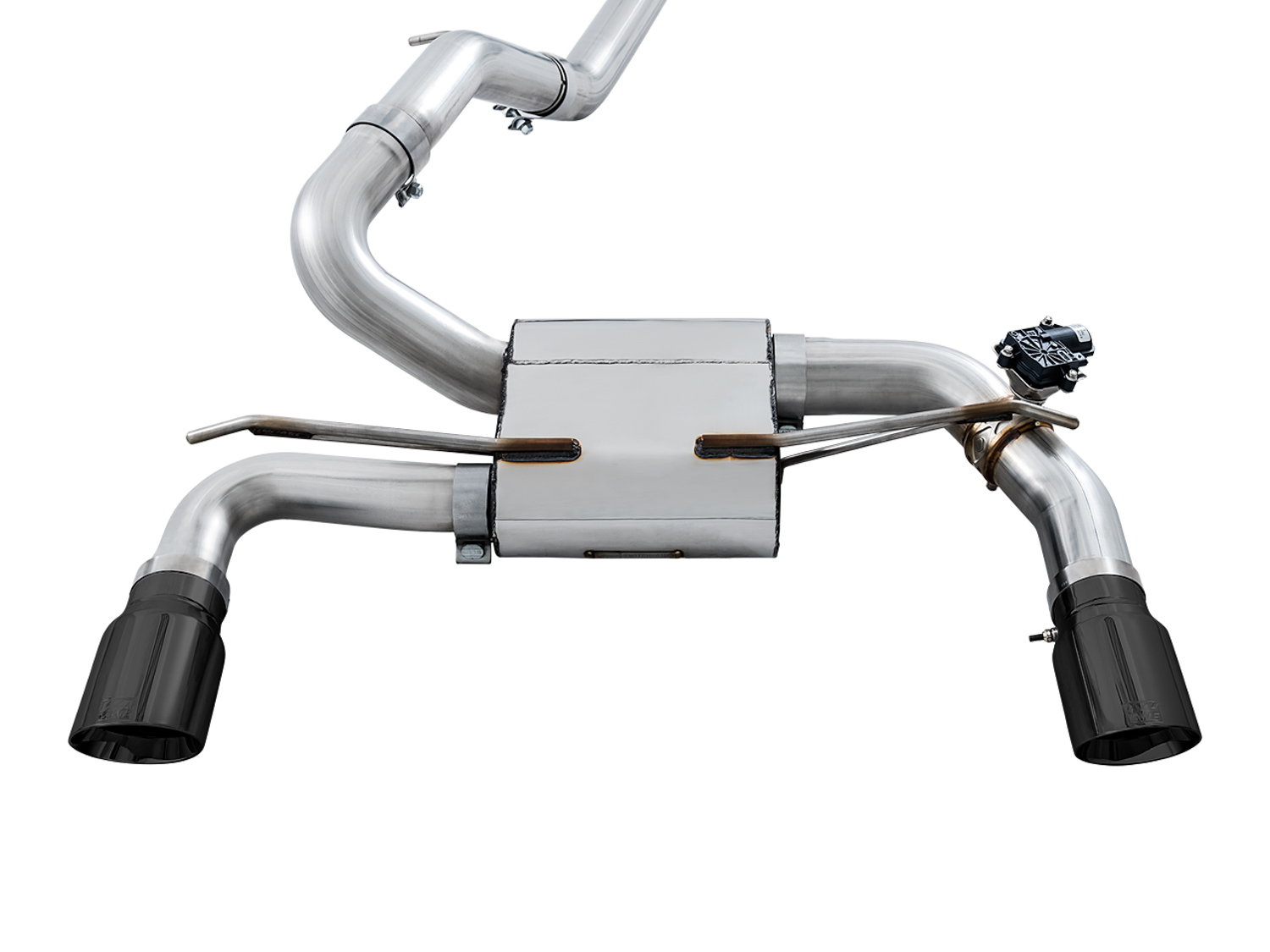 16-18 Ford Focus RS (Hatchback - 2.3 - AWD) Exhaust System Kit - Image 2