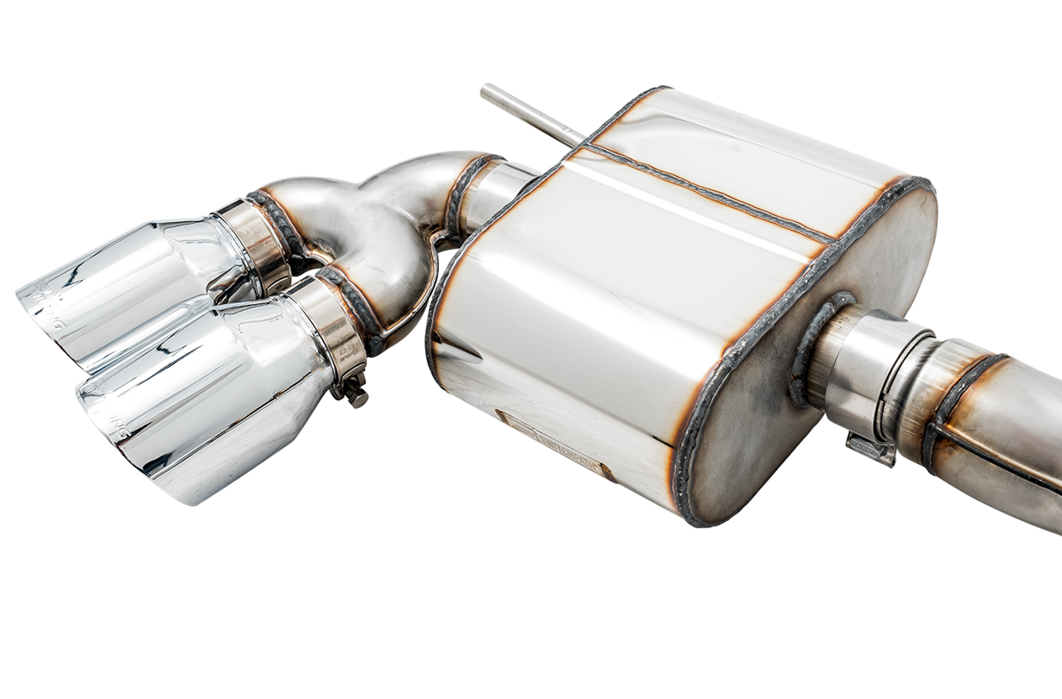 15-17 Volkswagen Golf R Base (Hatchback - 2.0 - AWD) Exhaust System Kit - Image 3