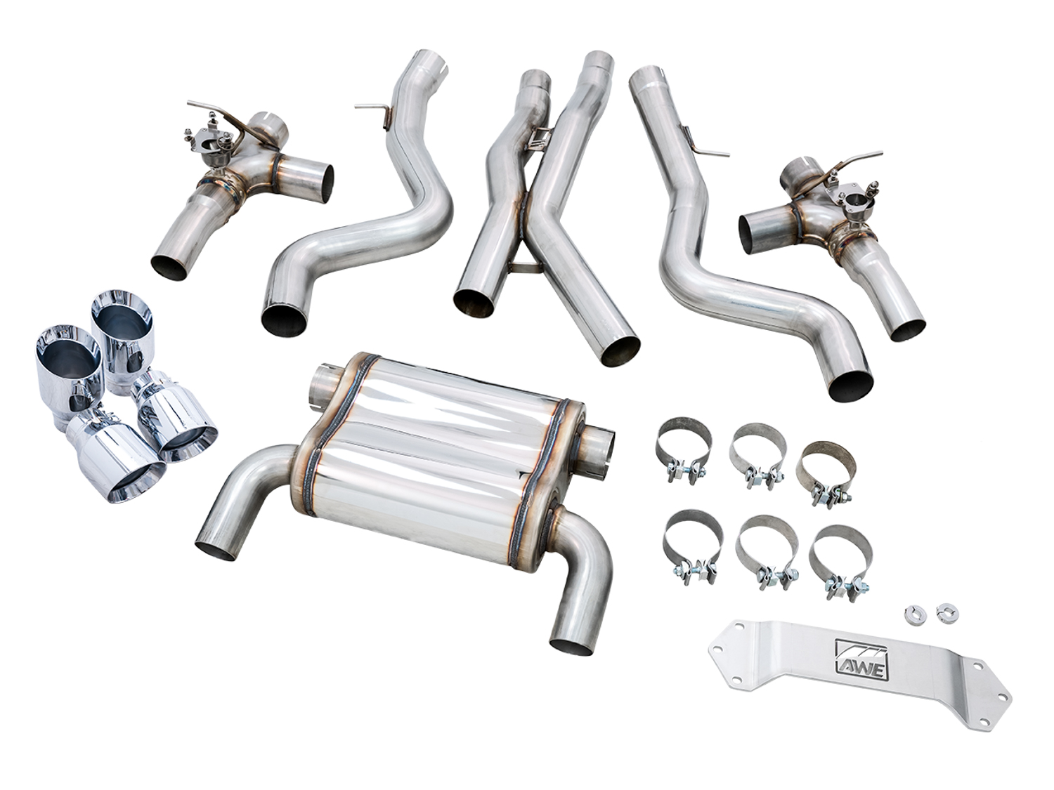 BMW (Convertible/Coupe/Sedan - 3.0) Exhaust System Kit - Image 2
