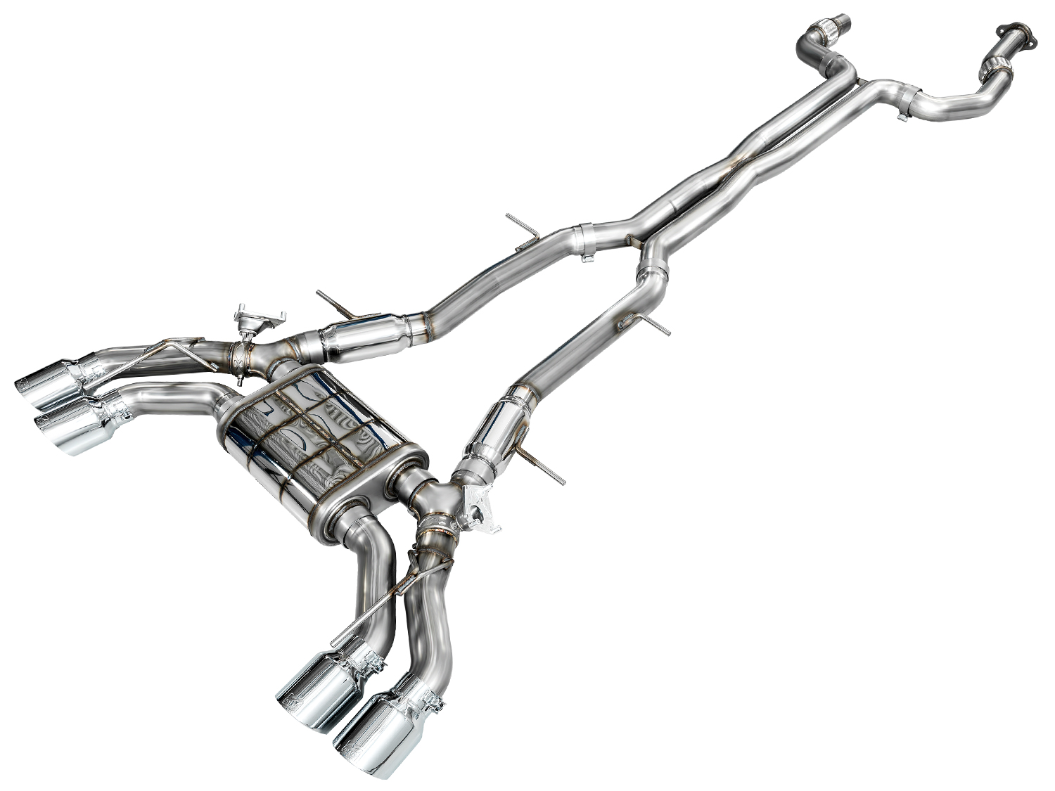 22-26 Cadillac CT4 V Blackwing (Sedan - 3.6 - RWD) Exhaust System Kit - Image 6