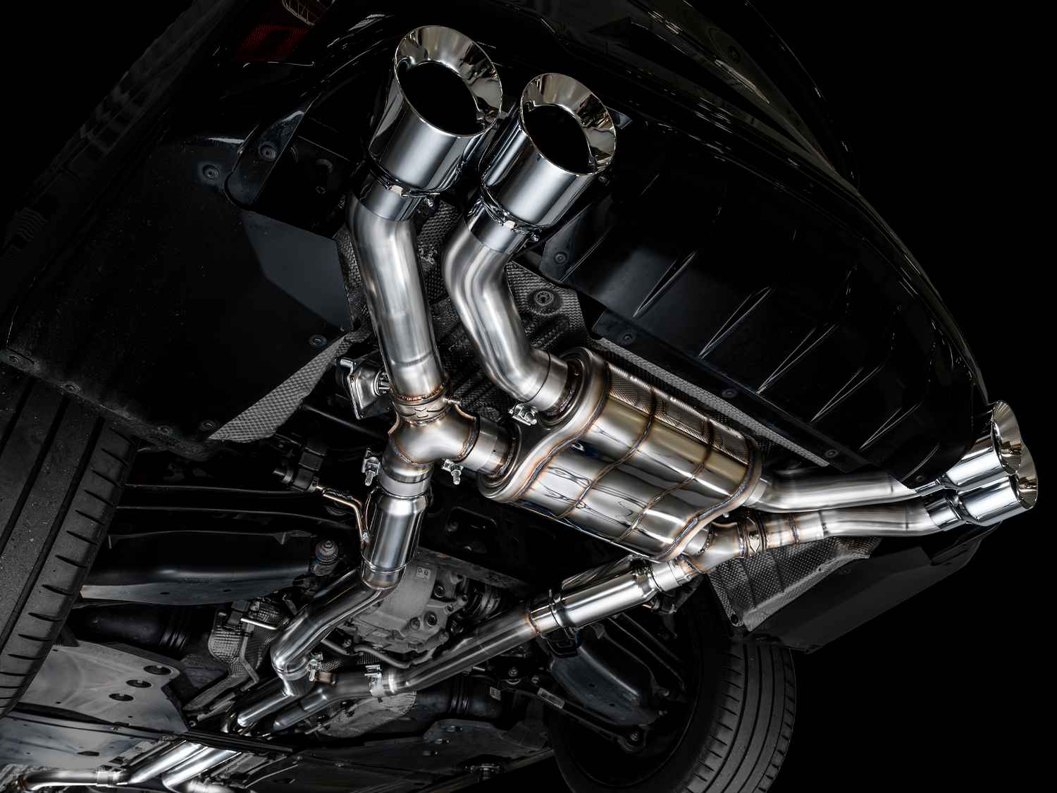 22-26 Cadillac CT4 V Blackwing (Sedan - 3.6 - RWD) Exhaust System Kit - Image 7