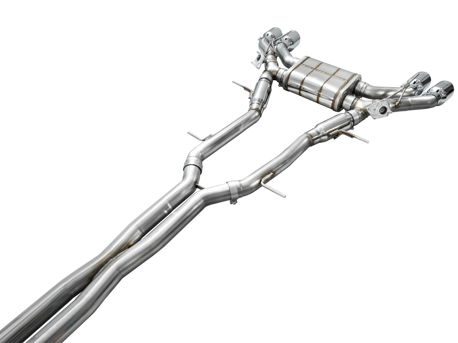 22-26 Cadillac CT4 V Blackwing (Sedan - 3.6 - RWD) Exhaust System Kit - Image 3