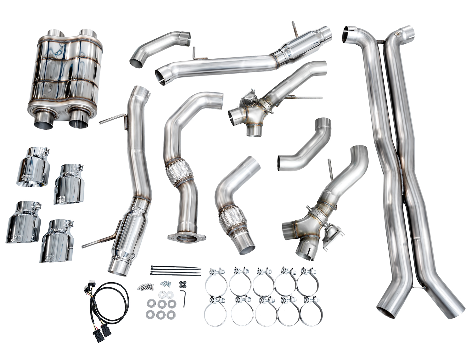 22-26 Cadillac CT4 V Blackwing (Sedan - 3.6 - RWD) Exhaust System Kit - Image 5