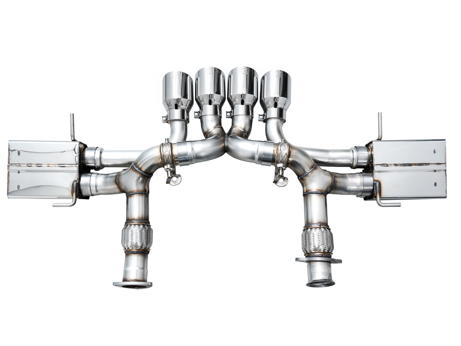23-26 Chevrolet Corvette Z06 (Convertible/Coupe - 5.5 - RWD) Exhaust System Kit - Image 2