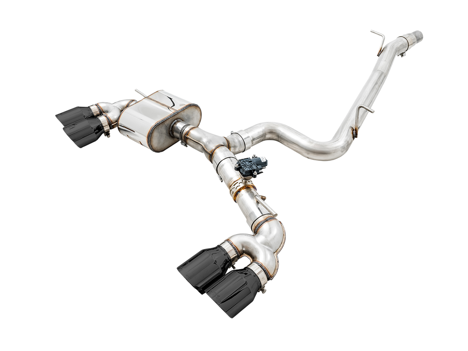 15-17 Volkswagen Golf R Base (Hatchback - 2.0 - AWD) Exhaust System Kit - Image 4