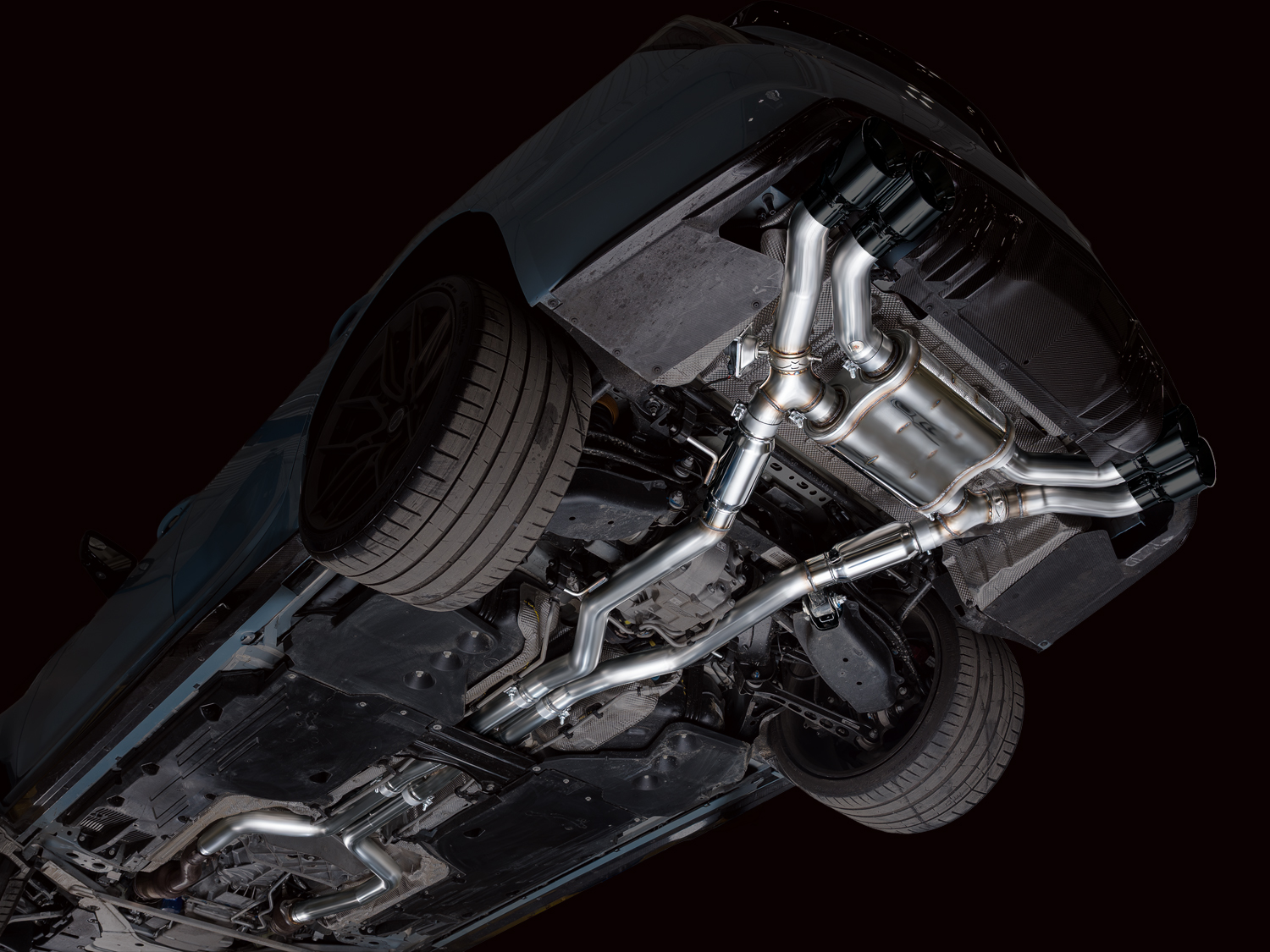 22-26 Cadillac CT5 V Blackwing (Sedan - 6.2 - RWD) Exhaust System Kit - Image 9