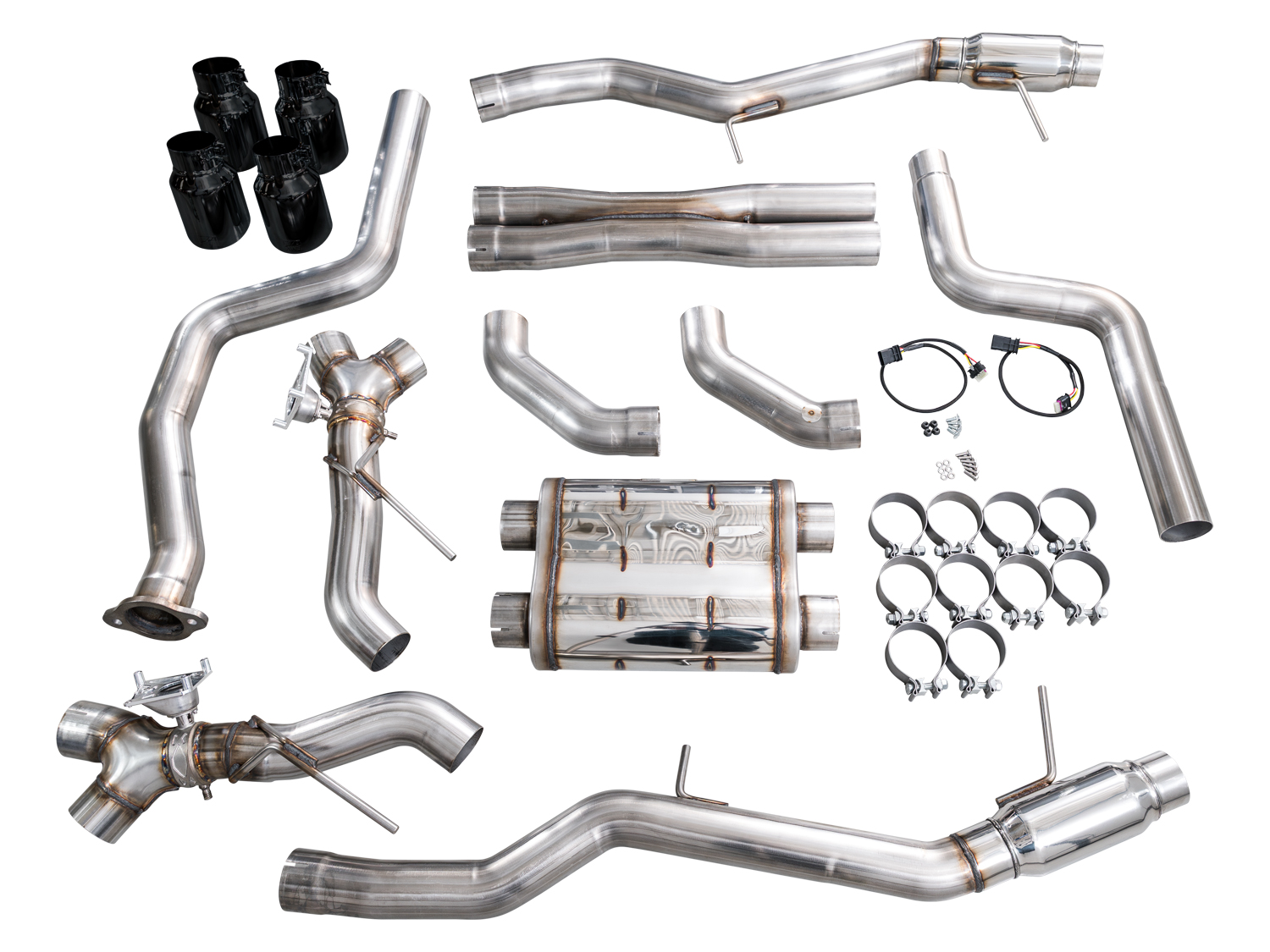 22-26 Cadillac CT5 V Blackwing (Sedan - 6.2 - RWD) Exhaust System Kit - Image 7