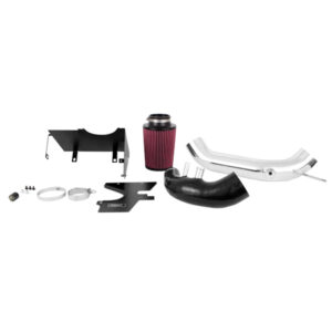 Mishimoto polished aluminum cold air intake for 2015 Ford Mustang EcoBoost, part MMAI-MUS4-15P