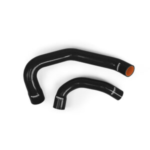 Mishimoto black silicone radiator hose kit for 1991-1995 Jeep Wrangler YJ I6, part MMHOSE-WR6-91BK