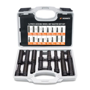 Mishimoto MMTL-LWN Locking Wheel Nut Master Key Set in use