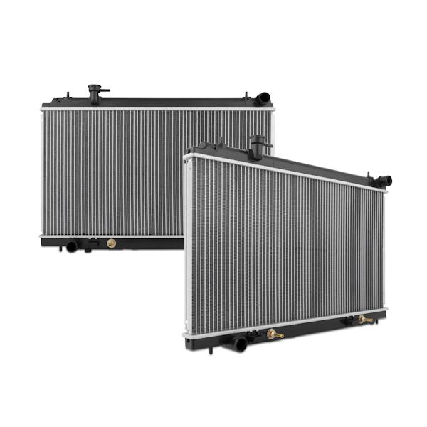 Mishimoto R2340 radiator showcasing durable construction
