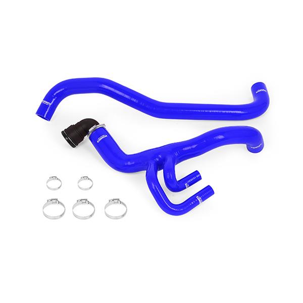 Mishimoto five-layer silicone radiator hose with heat-resistant embedded fibers for F-150 Raptor