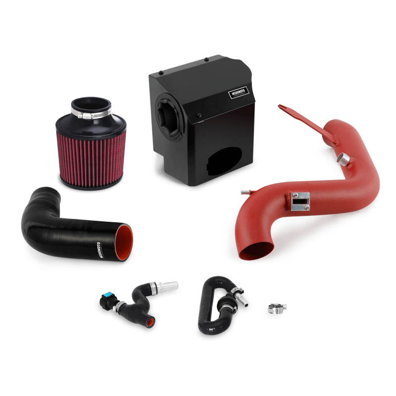 Mishimoto Fiesta ST Cold Air Intake System 2016-2019 Wrinkle Red - Image 9