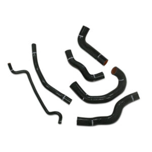 Mishimoto MMHOSE-MUS-05BK black silicone radiator hose kit for 2005-2006 Ford Mustang GT