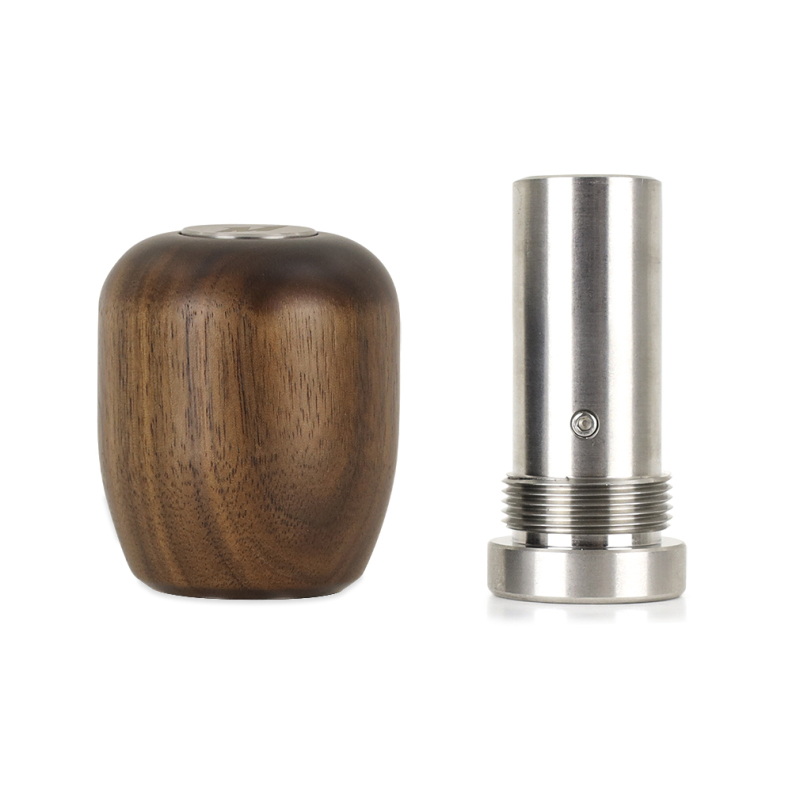 Elegant walnut wood shift knob by Mishimoto