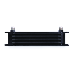 Mishimoto 10 Row Oil Cooler Kit MMOC-10BK in Stealth Black with bar-and-plate core