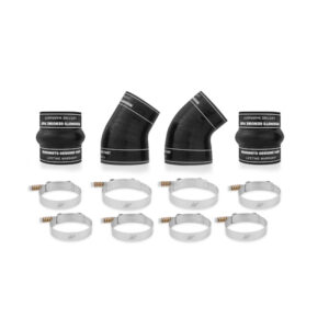Mishimoto MMBK-RAM-94BK black silicone DuraCore boot kit for 1994-2002 Dodge Ram 5.9L Cummins