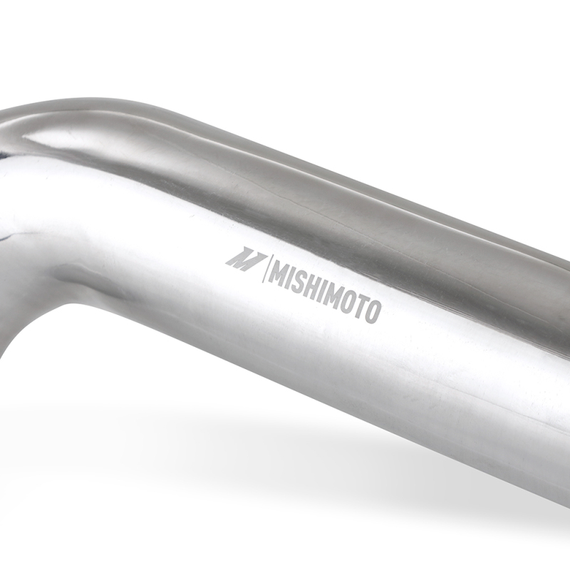 Cold-side intercooler pipe showing additional 1/8-NPT port for methanol injection or sensor installation