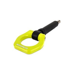 Mishimoto MMTH-WRX-01NY Racing Tow Hook in Neon Yellow