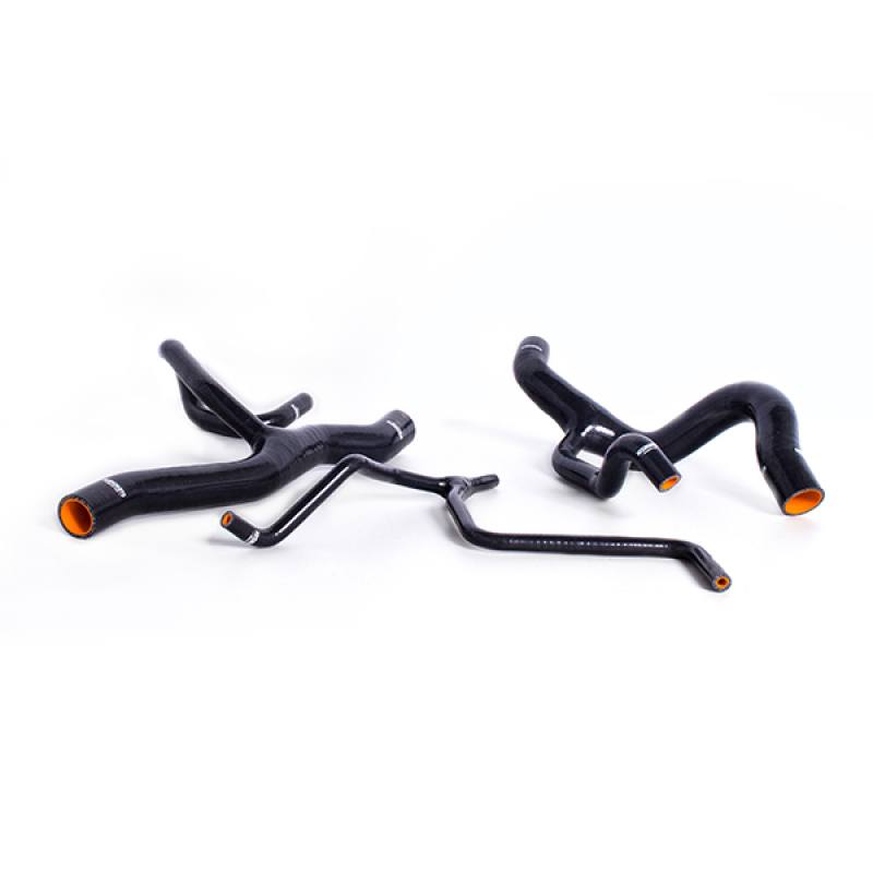 Mishimoto upper and lower radiator hoses with worm gear clamps for Camaro LT and LS