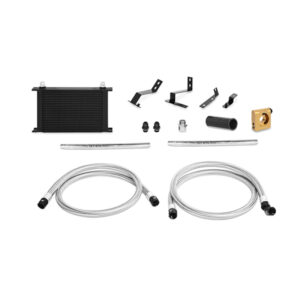 Mishimoto Stealth Black oil cooler kit for Chevrolet Camaro 2.0T LTG engine