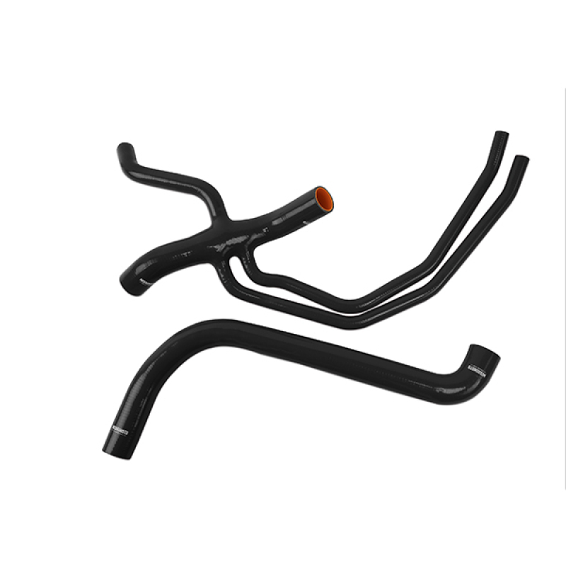 Mishimoto MMHOSE-LTN-2WDBK black silicone radiator hose kit for Ford F-150 and Lightning