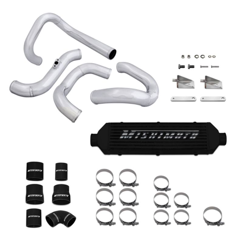 Mishimoto Black Z Line bar-and-plate intercooler for 2010-2012 Hyundai Genesis Coupe 2.0T