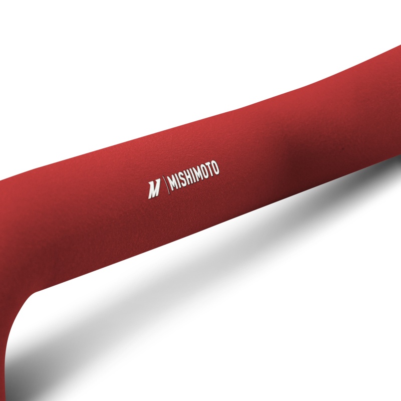 Powder coated aluminum intercooler piping designed for 103% hot-side and 75% cold-side flow increase