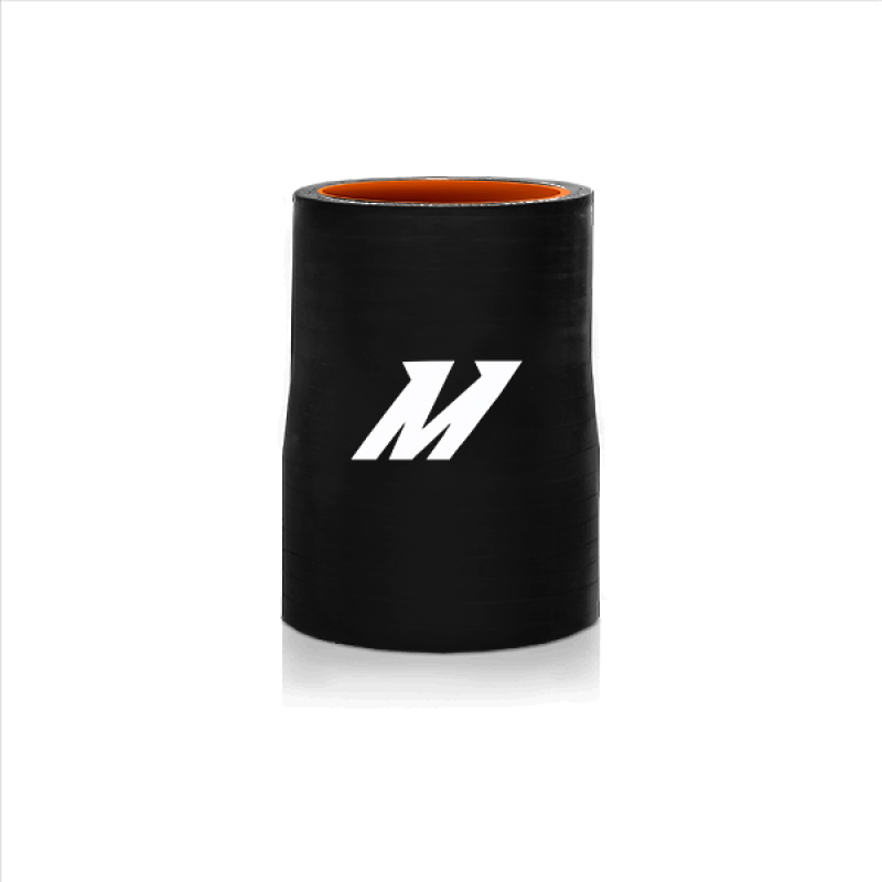 Mishimoto MMCP-17520BK black silicone transition coupler stepping 1.75in to 2.00in