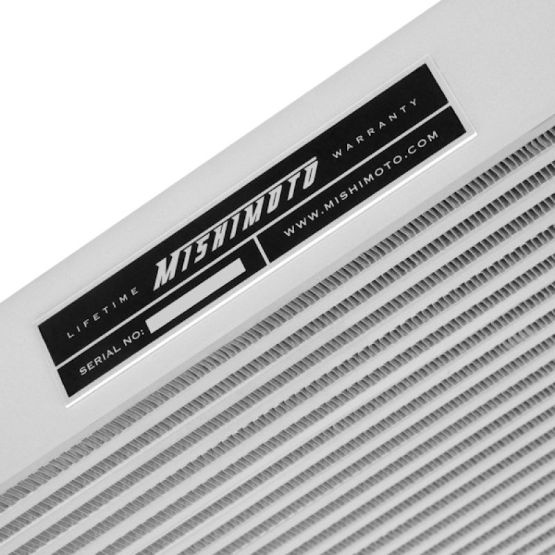Mishimoto Duramax intercooler kit fitted to a Chevrolet Silverado 2500 HD 6.6L Duramax LB7