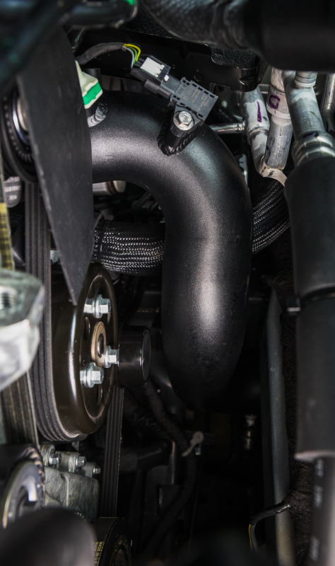 Mishimoto Wrinkle Black Intercooler Pipe Kit for Ford Bronco 2.3L - Image 9