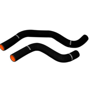 Mishimoto black silicone radiator hose kit for Mitsubishi Lancer Evolution 8, part MMHOSE-EVO-8BK