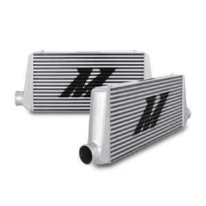 Mishimoto S-Line front-mount intercooler MMINT-US with silver bar-and-plate aluminum core