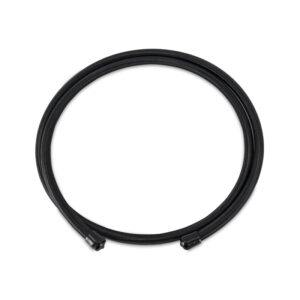 Mishimoto MMSBH-0872-PB -8AN Braided Line in black nylon, 6 ft