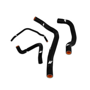Mishimoto MMHOSE-TINY-01BK black silicone radiator hose kit for 2002-2008 Mini Cooper S Supercharged
