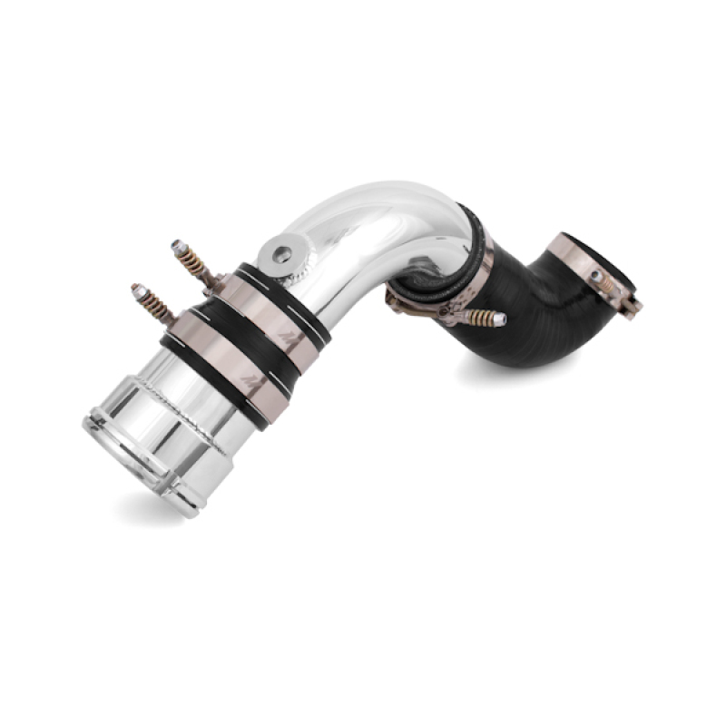 CNC-machined stock-style coupling with O-ring and spring clip for Mishimoto intercooler pipe kit