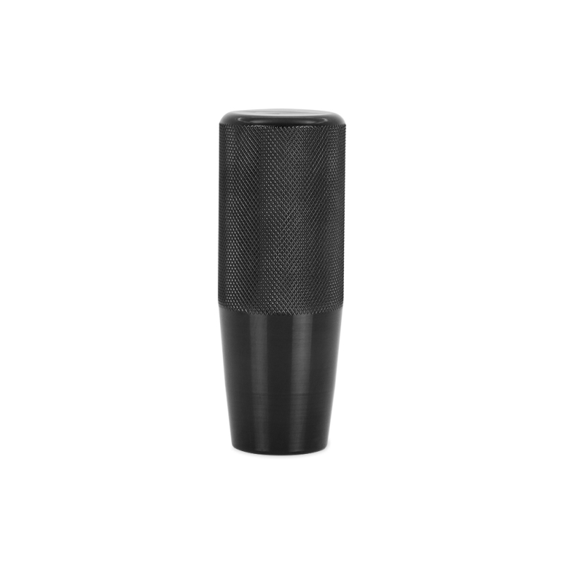 Mishimoto MMSK-XLK-BK black shift knob with knurled design