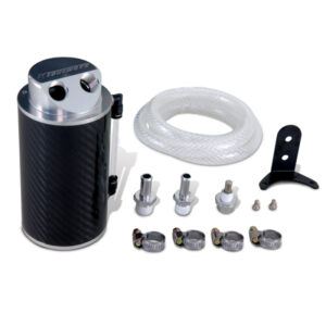 Mishimoto Carbon Fiber Oil Catch Can MMOCC-CF with lightweight carbon fiber exterior