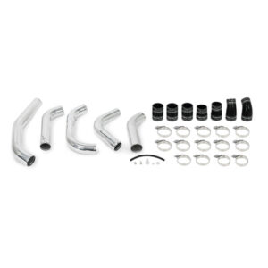 Mishimoto MMICP-F35T-15HP polished aluminum hot-side intercooler pipe kit for 2015-2016 Ford F-150 3.5L EcoBoost