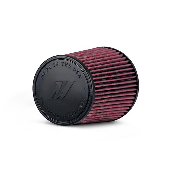 Mishimoto Performance Air Filter MMAF-2756 shown highlighting 2.75" inlet diameter