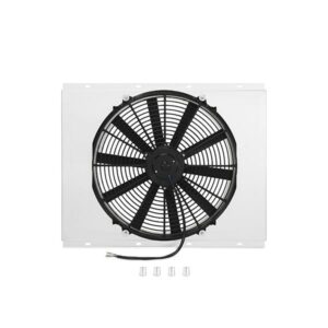 Mishimoto Performance Fan Shroud Kit for 1967-1969 Pontiac Firebird with 16in electric fan, part number MMFS-FIR-67