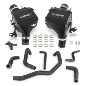 Mishimoto MMINT-Q50-16 bar-and-plate aluminum intercooler for 2016-2024 Infiniti Q50/Q60 3.0T VR30DDTT