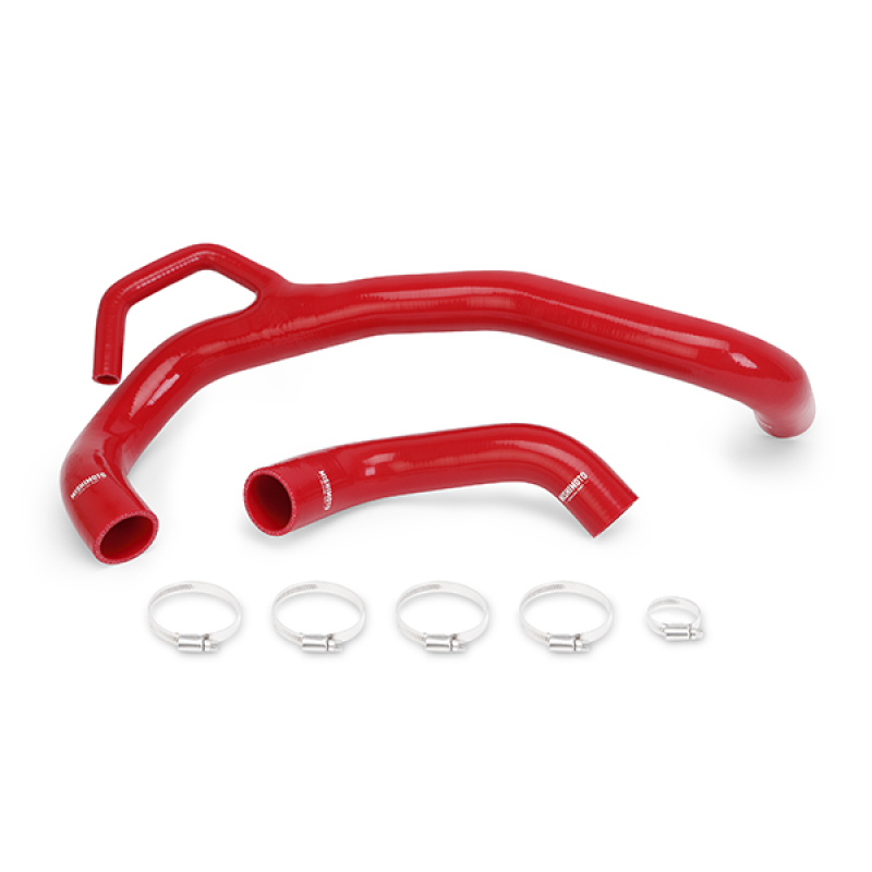 Mishimoto MMHOSE-MOP64-11RD red silicone radiator hose kit for 6.4L LX chassis vehicles