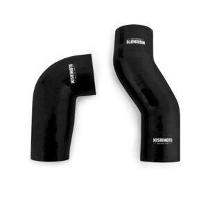 Mishimoto black silicone airbox hose kit for 2015-2021 Subaru WRX, part MMHOSE-WRX-15ABBK