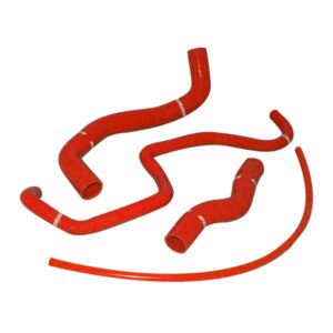 Mishimoto red silicone radiator hose kit MMHOSE-350Z-03RD for Nissan 350Z and Infiniti G35