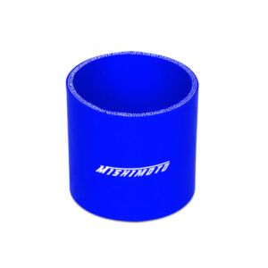 Mishimoto MMCP-30SBL 3-inch blue silicone straight coupler for air intake and piping systems